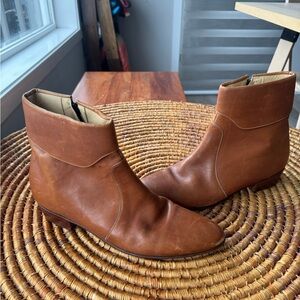 Made in Brazil Elegant Brown Leather Boots